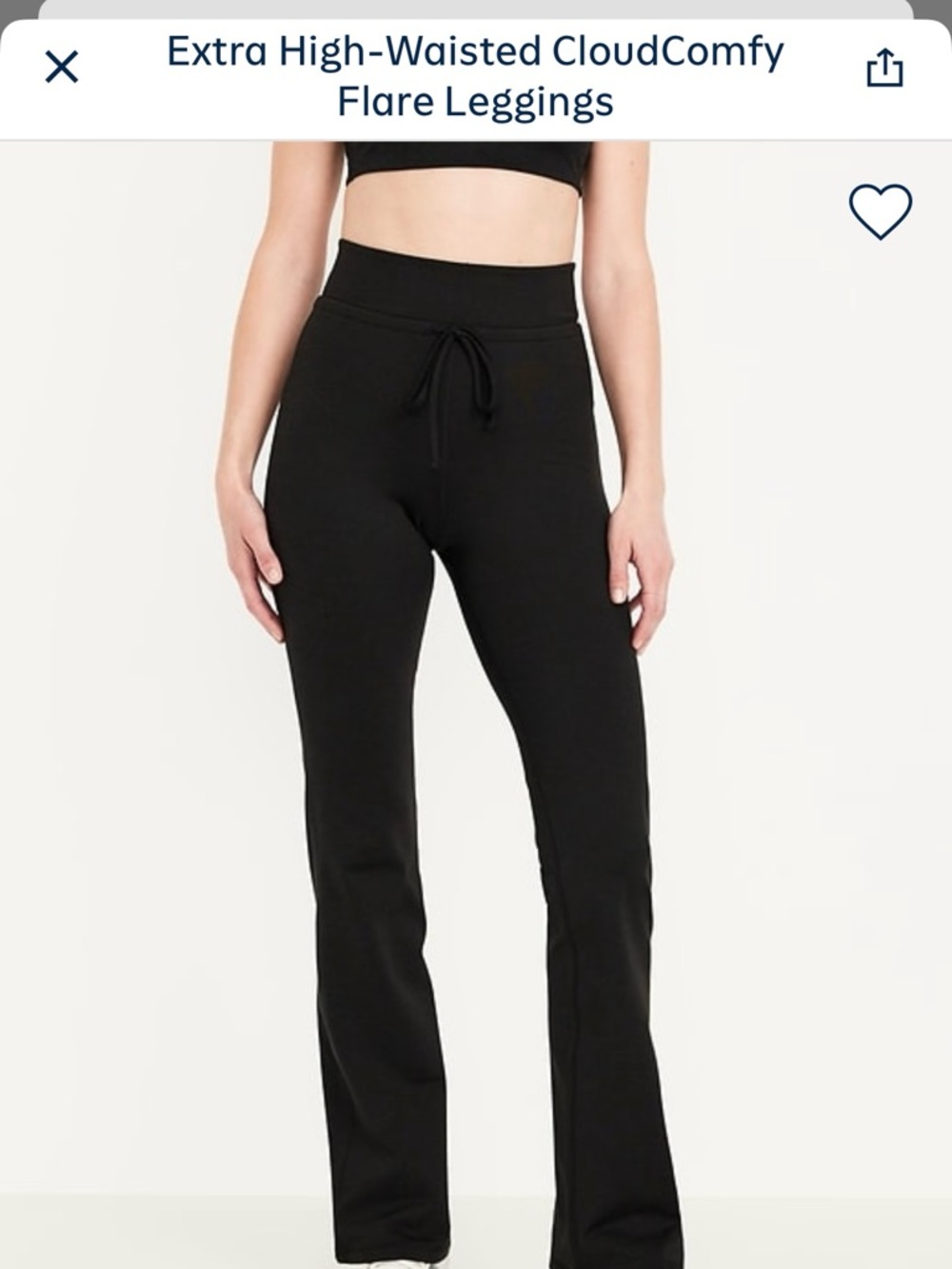 Old Navy High-Waisted Flare Legging